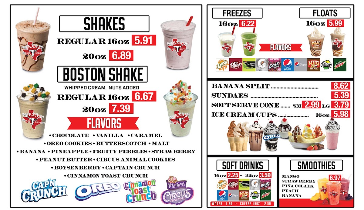 Texas Burger Menu - Image 3