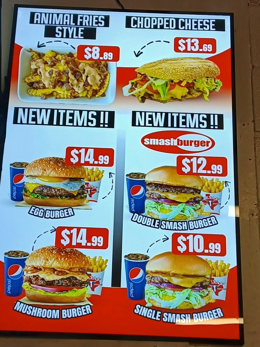 Texas Burger Menu - Image 6